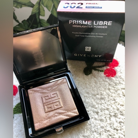 NEW!! GIVENCHY Prisme Libre Highlighter Powder: Rosy Gold (9g/.31 oz) - Picture 7 of 8